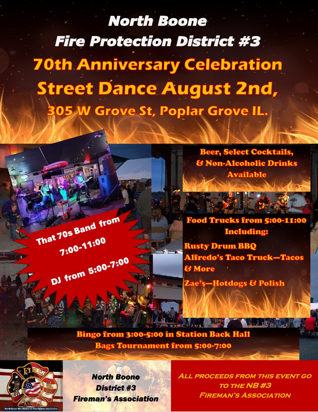 Street dance event flyer